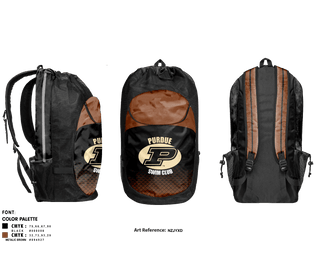 Gear Bag, Purdue Swimming, Swimming, Teamtime, Team time, sublimation, custom sports apparel, team uniforms, spirit wear, spiritwear, sports uniforms, custom shirts, team store, custom team store, fundraiser sports, apparel fundraiser