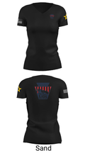 Nittany Lion Battalion 19698812 Women's Short Sleeve V-neck Shirt - 24