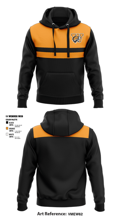 Wanette High School 3197215 Hoodie - 1