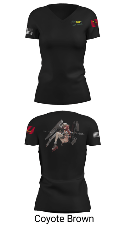 T.B.A 73361652 Women's Short Sleeve V-neck Shirt - 20