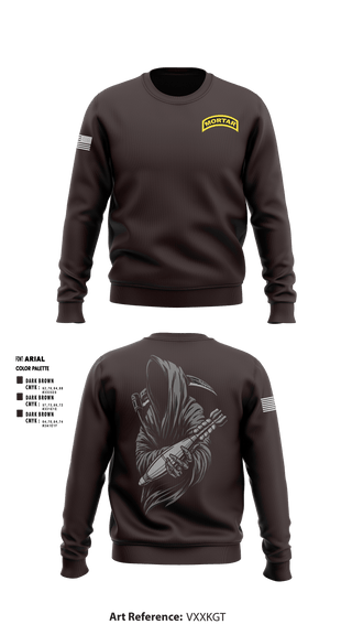 Crew Neck Sweatshirt, , Army, Teamtime, Team time, sublimation, custom sports apparel, team uniforms, spirit wear, spiritwear, sports uniforms, custom shirts, team store, custom team store, fundraiser sports, apparel fundraiser