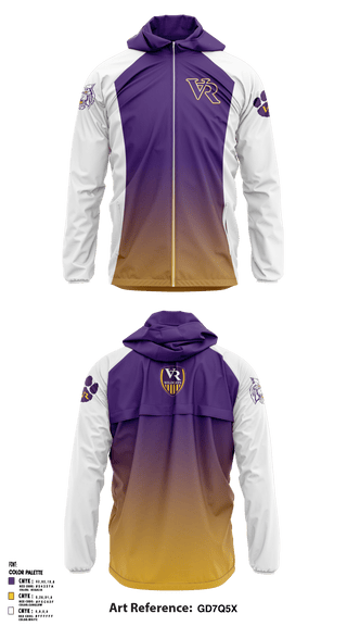 Windbreaker, Villa Rica High School, Spirit Store, Teamtime, Team time, sublimation, custom sports apparel, team uniforms, spirit wear, spiritwear, sports uniforms, custom shirts, team store, custom team store, fundraiser sports, apparel fundraiser