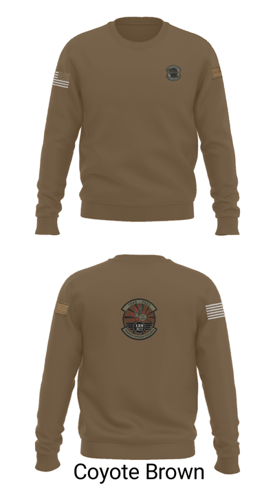 128th Air Control Squadron 4875965 Crew Neck Sweatshirt - 8