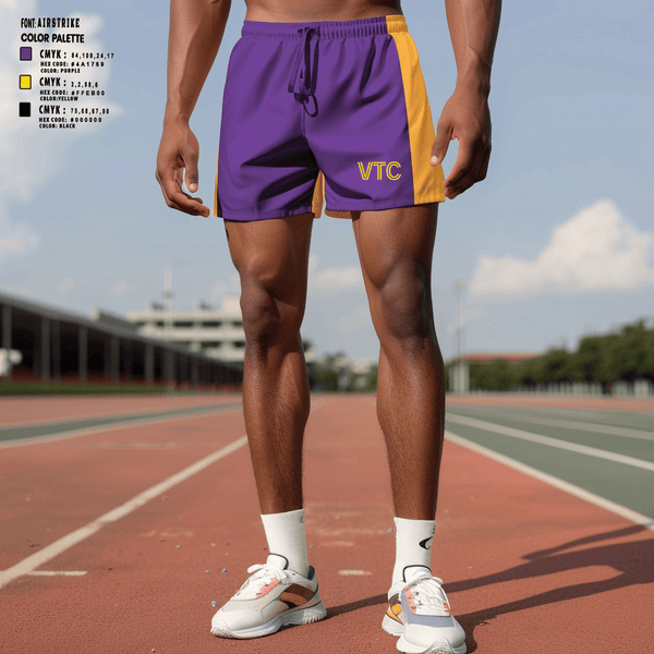 Track Shorts, Vibranium Track Club, Track & Field, Teamtime, Team time, sublimation, custom sports apparel, team uniforms, spirit wear, spiritwear, sports uniforms, custom shirts, team store, custom team store, fundraiser sports, apparel fundraiser