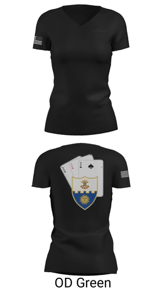 Women's Short Sleeve Vneck Shirt, , Army, Teamtime, Team time, sublimation, custom sports apparel, team uniforms, spirit wear, spiritwear, sports uniforms, custom shirts, team store, custom team store, fundraiser sports, apparel fundraiser