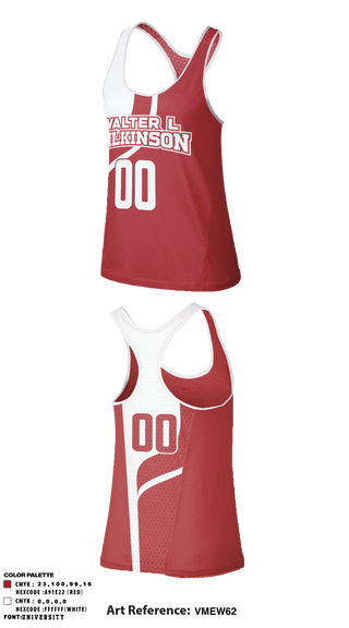Women's Track Singlet, Walter L Wilkinson Middle School Track, Track & Field, Teamtime, Team time, sublimation, custom sports apparel, team uniforms, spirit wear, spiritwear, sports uniforms, custom shirts, team store, custom team store, fundraiser sports, apparel fundraiser