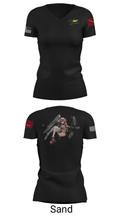 T.B.A 73361652 Women's Short Sleeve V-neck Shirt - 24