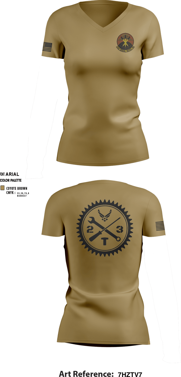Women's Short Sleeve Vneck Shirt, 21 STS, Air Force, Teamtime, Team time, sublimation, custom sports apparel, team uniforms, spirit wear, spiritwear, sports uniforms, custom shirts, team store, custom team store, fundraiser sports, apparel fundraiser