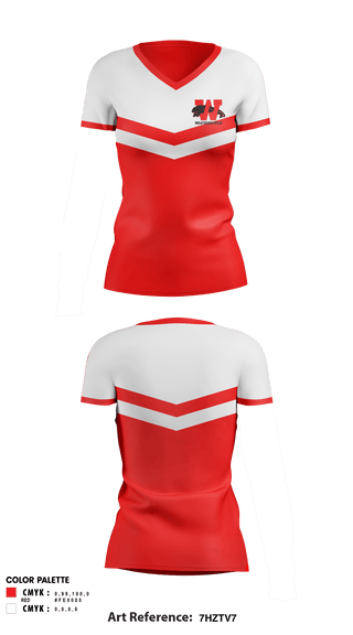 Women's Short Sleeve Vneck Shirt, Weathersfield Middle School Cheer, Cheer, Teamtime, Team time, sublimation, custom sports apparel, team uniforms, spirit wear, spiritwear, sports uniforms, custom shirts, team store, custom team store, fundraiser sports, apparel fundraiser