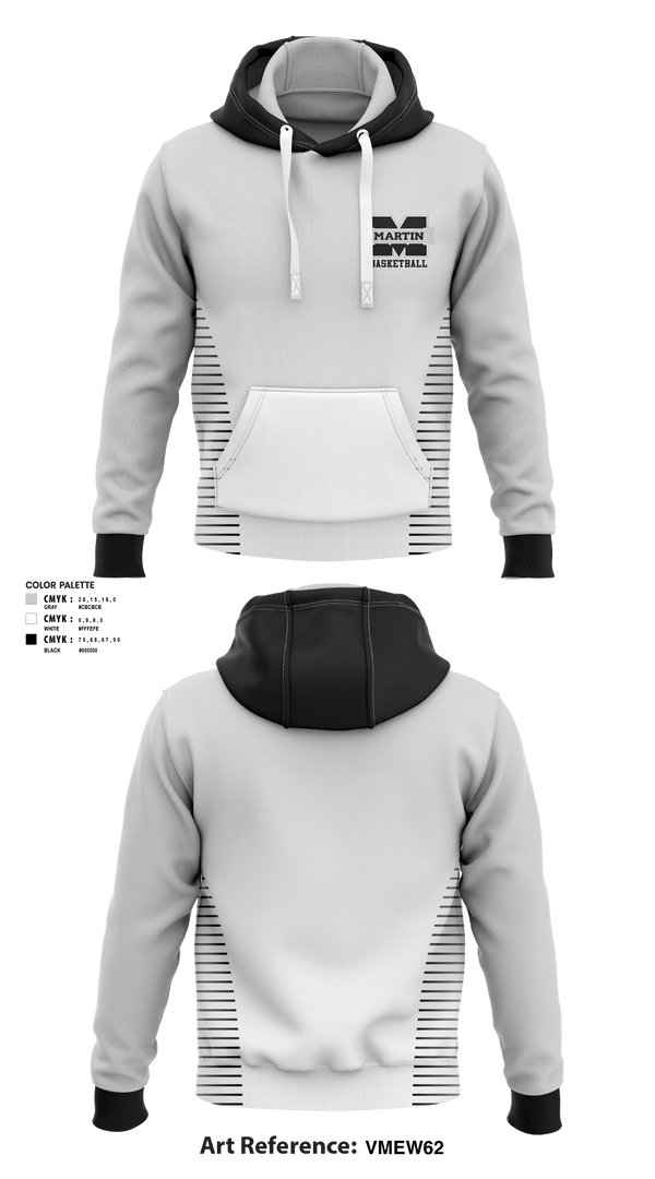 Hoodie, Martin County High School Women's Basketball, Women's Basketball, Teamtime, Team time, sublimation, custom sports apparel, team uniforms, spirit wear, spiritwear, sports uniforms, custom shirts, team store, custom team store, fundraiser sports, apparel fundraiser
