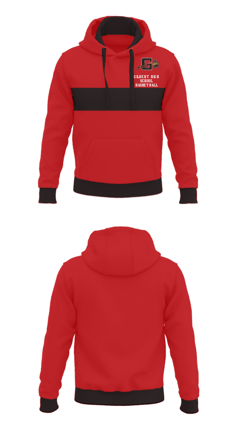 Hoodie, Gilbert High School Basketball, Women's Basketball, Teamtime, Team time, sublimation, custom sports apparel, team uniforms, spirit wear, spiritwear, sports uniforms, custom shirts, team store, custom team store, fundraiser sports, apparel fundraiser