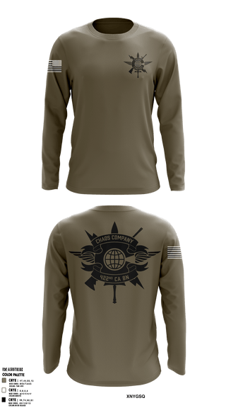 Long Sleeve Performance Shirt, , Army, Teamtime, Team time, sublimation, custom sports apparel, team uniforms, spirit wear, spiritwear, sports uniforms, custom shirts, team store, custom team store, fundraiser sports, apparel fundraiser