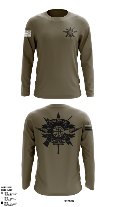 422 CA BN 45970215 Long Sleeve Performance Shirt - 4