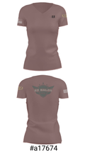 22 Halos 54349080 Women's Short Sleeve V-neck Shirt - 19