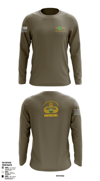 Long Sleeve Performance Shirt, 21ST MILITARY POLICE COMPANY (AIRBORNE), Army, Teamtime, Team time, sublimation, custom sports apparel, team uniforms, spirit wear, spiritwear, sports uniforms, custom shirts, team store, custom team store, fundraiser sports, apparel fundraiser