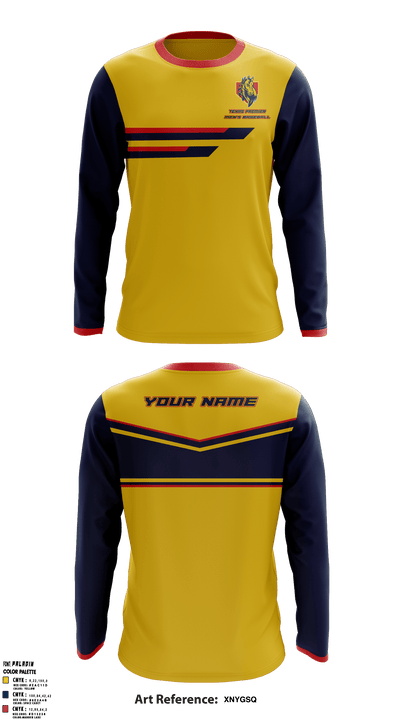 TNT Thunder Baseball 61798000 Long Sleeve Performance Shirt - 1