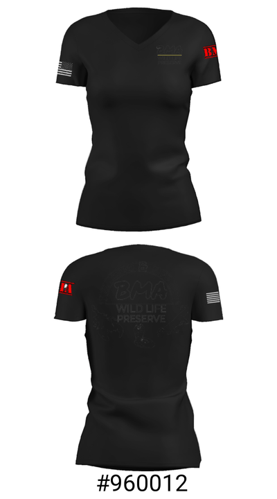SOTF TU NORTH 40081354 Women's Short Sleeve V-neck Shirt - 19