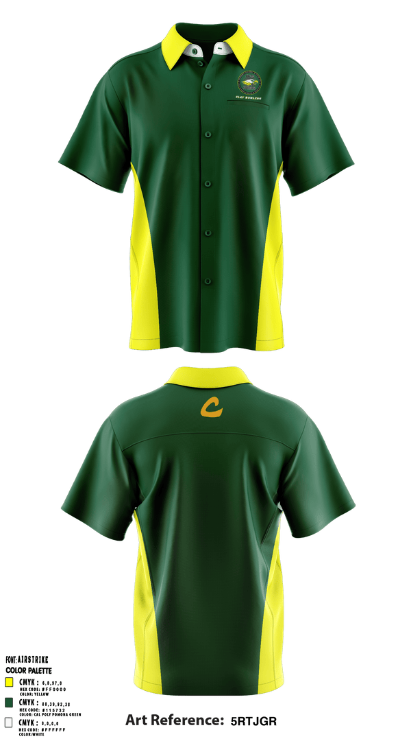 Short Sleeve Bowling Jersey, Clay High School Bowling, Bowling, Teamtime, Team time, sublimation, custom sports apparel, team uniforms, spirit wear, spiritwear, sports uniforms, custom shirts, team store, custom team store, fundraiser sports, apparel fundraiser