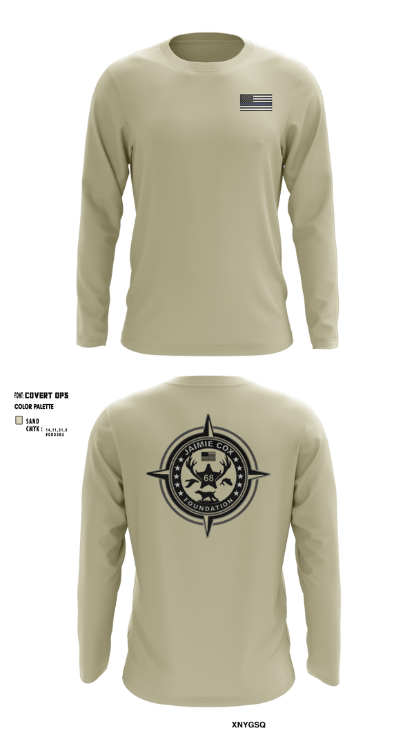 Long Sleeve Performance Shirt, Jaimie Cox Foundation, , Teamtime, Team time, sublimation, custom sports apparel, team uniforms, spirit wear, spiritwear, sports uniforms, custom shirts, team store, custom team store, fundraiser sports, apparel fundraiser
