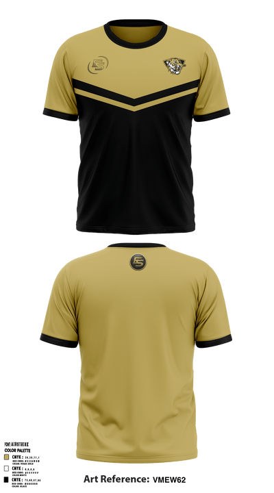 Excelsior Springs Middle School 95215486 Short Sleeve Performance Shirt - 1