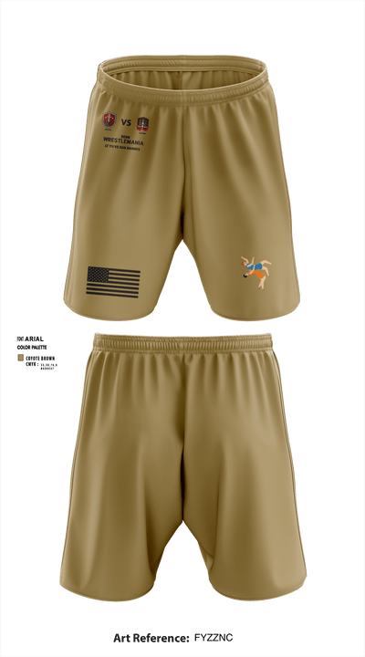 673 EFD/ 334 FEST 89104127 Athletic Shorts With Pockets - 4