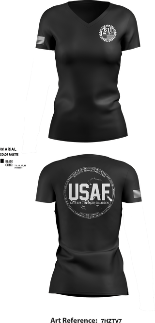 Women's Short Sleeve Vneck Shirt, , Air Force, Teamtime, Team time, sublimation, custom sports apparel, team uniforms, spirit wear, spiritwear, sports uniforms, custom shirts, team store, custom team store, fundraiser sports, apparel fundraiser