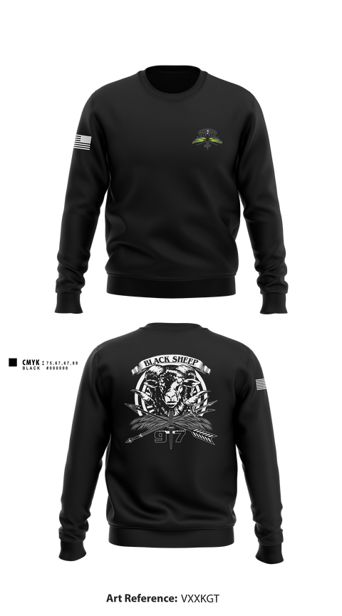 Crew Neck Sweatshirt, , Army, Teamtime, Team time, sublimation, custom sports apparel, team uniforms, spirit wear, spiritwear, sports uniforms, custom shirts, team store, custom team store, fundraiser sports, apparel fundraiser