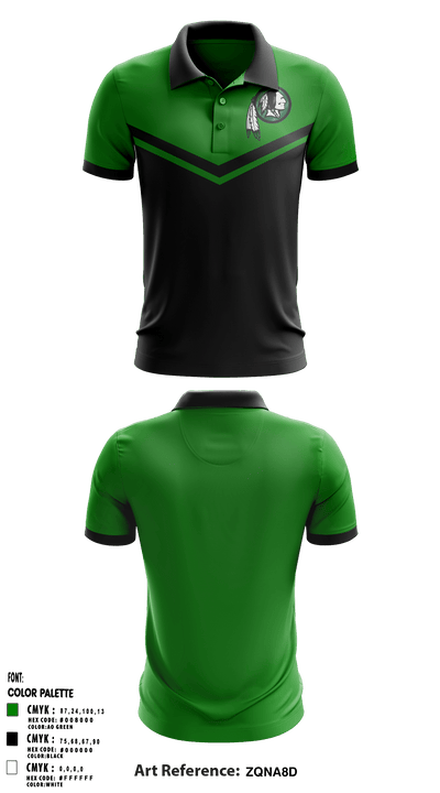 Tehachapi High School 72342244 Short Sleeve Performance Polo - 1