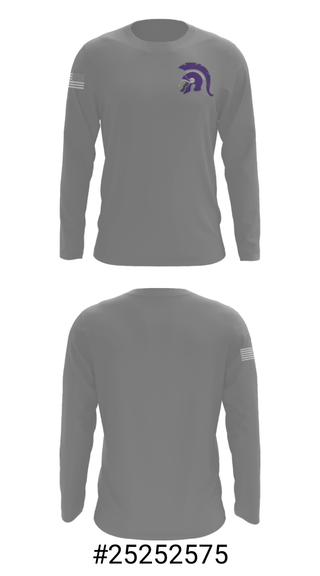 Long Sleeve Performance Shirt, Spring Creek High School Volleyball, Men's Volleyball, Teamtime, Team time, sublimation, custom sports apparel, team uniforms, spirit wear, spiritwear, sports uniforms, custom shirts, team store, custom team store, fundraiser sports, apparel fundraiser