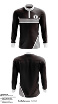 Black Knight Security 84076713 Quarter Zip Jacket - 1