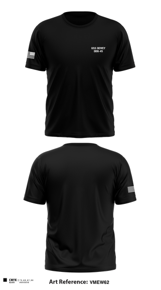 Short Sleeve Performance Shirt, USS DEWEY DDG-45, , Teamtime, Team time, sublimation, custom sports apparel, team uniforms, spirit wear, spiritwear, sports uniforms, custom shirts, team store, custom team store, fundraiser sports, apparel fundraiser