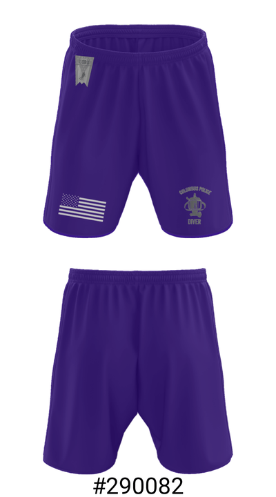 Underwater Search and Recovery Unit 43495281 Athletic Shorts With Pockets - 25