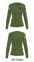 Revival youth saetas 53790502 Women's Long Sleeve V-neck Shirt - 40