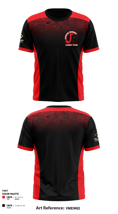 Ottawa JR Riders 89495421 Short Sleeve Performance Shirt - 5