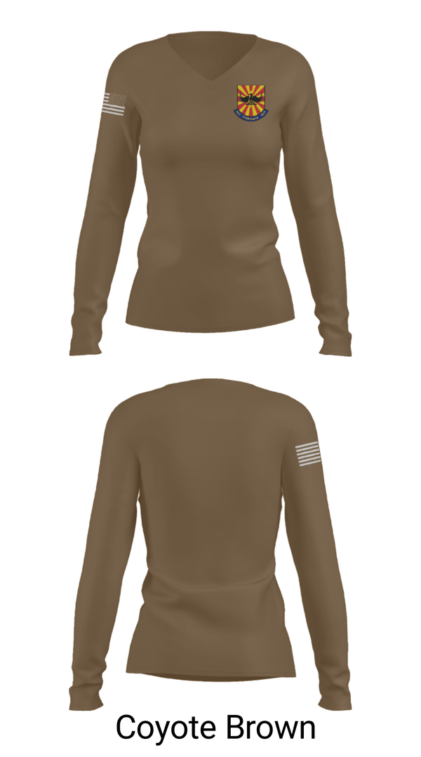 Women's Long Sleeve Vneck Shirt, , Air Force, Teamtime, Team time, sublimation, custom sports apparel, team uniforms, spirit wear, spiritwear, sports uniforms, custom shirts, team store, custom team store, fundraiser sports, apparel fundraiser