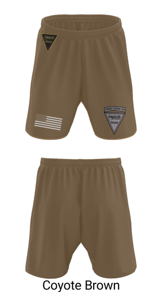 Athletic Shorts With Pockets, , Police, Teamtime, Team time, sublimation, custom sports apparel, team uniforms, spirit wear, spiritwear, sports uniforms, custom shirts, team store, custom team store, fundraiser sports, apparel fundraiser