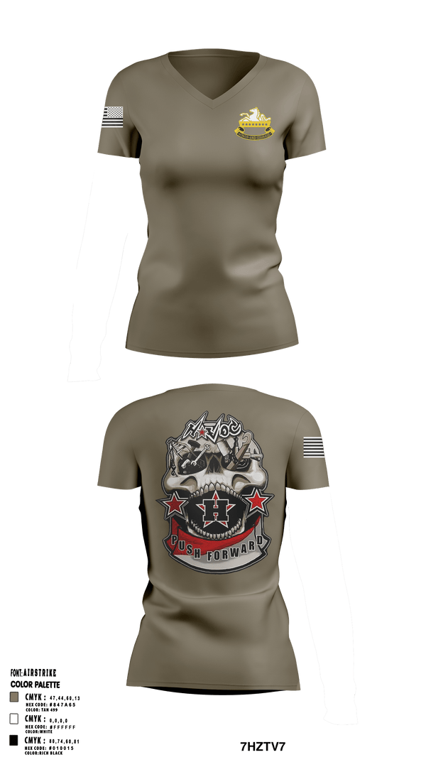 Women's Short Sleeve Vneck Shirt, , Army, Teamtime, Team time, sublimation, custom sports apparel, team uniforms, spirit wear, spiritwear, sports uniforms, custom shirts, team store, custom team store, fundraiser sports, apparel fundraiser