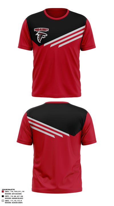 Douglas County West Community School Cross Country 47472409 Short Sleeve Performance Shirt - 1
