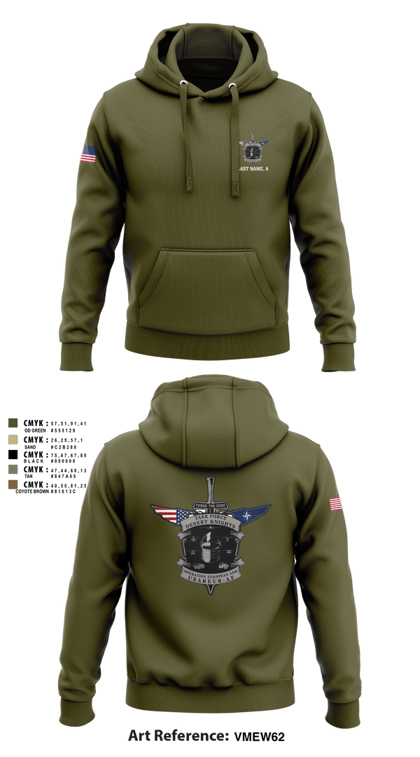 Hoodie, , Army, Teamtime, Team time, sublimation, custom sports apparel, team uniforms, spirit wear, spiritwear, sports uniforms, custom shirts, team store, custom team store, fundraiser sports, apparel fundraiser