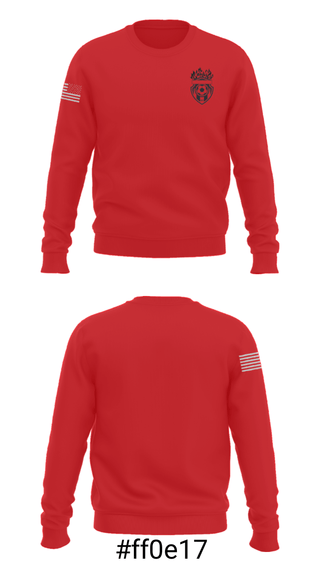 Crew Neck Sweatshirt, Inferno, Men's Soccer, Teamtime, Team time, sublimation, custom sports apparel, team uniforms, spirit wear, spiritwear, sports uniforms, custom shirts, team store, custom team store, fundraiser sports, apparel fundraiser