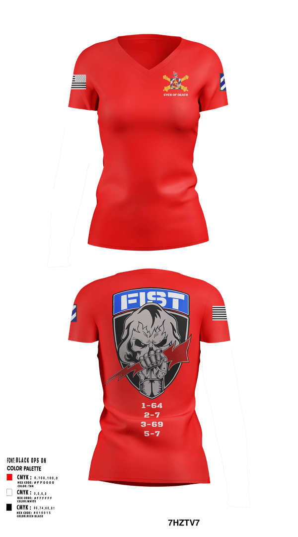 Women's Short Sleeve Vneck Shirt, 1-41 FA, Army, Teamtime, Team time, sublimation, custom sports apparel, team uniforms, spirit wear, spiritwear, sports uniforms, custom shirts, team store, custom team store, fundraiser sports, apparel fundraiser