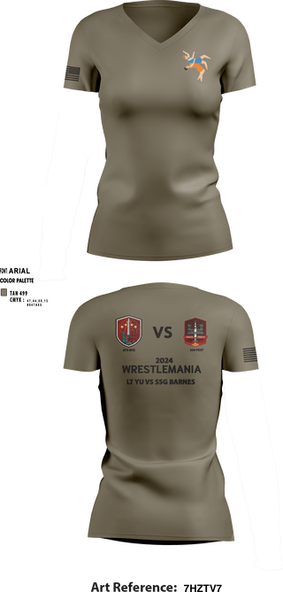 Women's Short Sleeve Vneck Shirt, 673 EFD/ 334 FEST, Army, Teamtime, Team time, sublimation, custom sports apparel, team uniforms, spirit wear, spiritwear, sports uniforms, custom shirts, team store, custom team store, fundraiser sports, apparel fundraiser