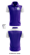Mesrobian High School 42276509 Short Sleeve Performance Polo - 1