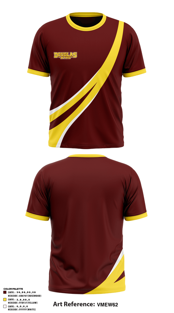 Short Sleeve Performance Shirt, Douglas Byrd High School, Spirit Store, Teamtime, Team time, sublimation, custom sports apparel, team uniforms, spirit wear, spiritwear, sports uniforms, custom shirts, team store, custom team store, fundraiser sports, apparel fundraiser
