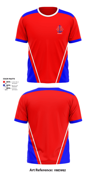 Short Sleeve Performance Shirt, Des Lacs-Burlington High School Baseball, Baseball, Teamtime, Team time, sublimation, custom sports apparel, team uniforms, spirit wear, spiritwear, sports uniforms, custom shirts, team store, custom team store, fundraiser sports, apparel fundraiser