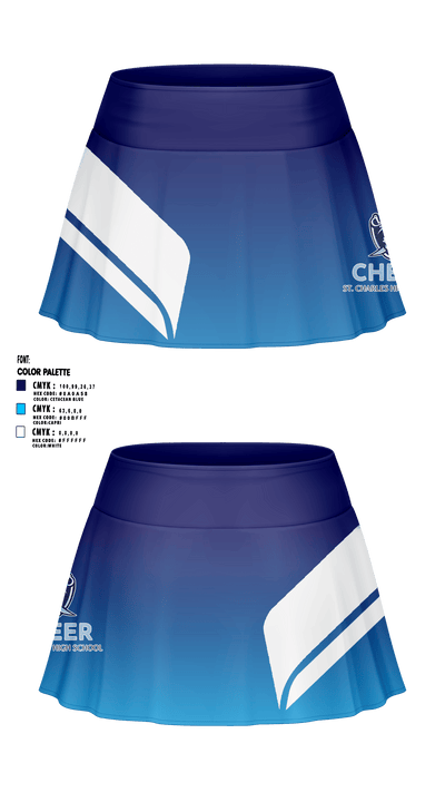 Saint Charles High School Cheer 82720788 Skort - 1