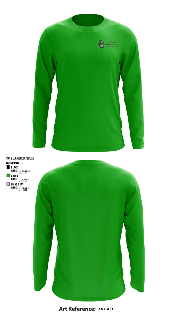 Long Sleeve Performance Shirt, St Pauls Evangelical Lutheran School, Spirit Store, Teamtime, Team time, sublimation, custom sports apparel, team uniforms, spirit wear, spiritwear, sports uniforms, custom shirts, team store, custom team store, fundraiser sports, apparel fundraiser