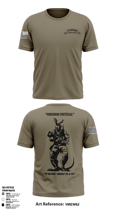 TF Tactics- GRIZZLY 95778498 Short Sleeve Performance Shirt - 6