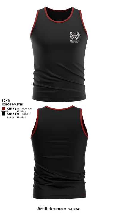 Black Jack Nutrition 30860298 Tank Top - 1