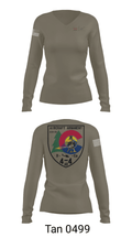 4-4 ARMT 94073583 Women's Long Sleeve V-neck Shirt - 40